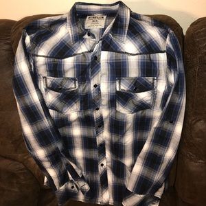 Men’s Polo Long Sleeve Shirt Mens SZ XL.